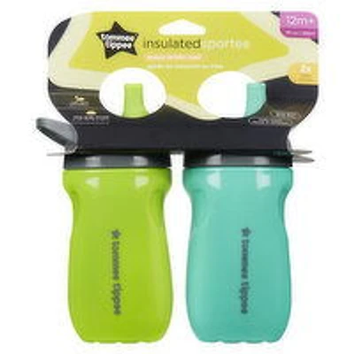 Tommee Tippee - Insulated Sportee Bottles, 2 Each