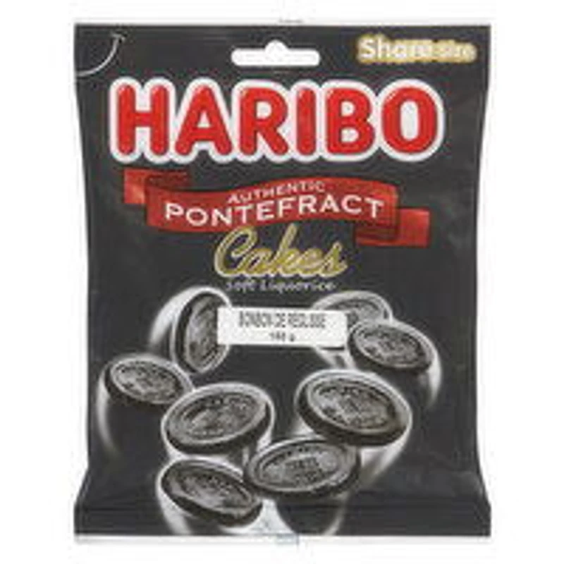 HARIBO - Pontefract Cake, 160 Gram