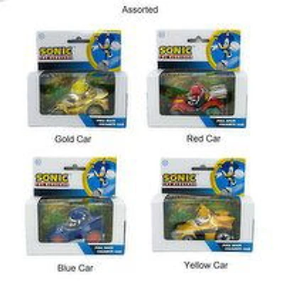 Sonic - Pull Back Calamiti Car 9cm, 1 Each