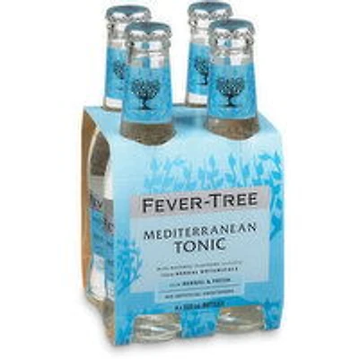 Fever Tree - Tonic Water, Mediterranean, 4 Each