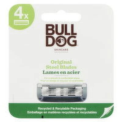 Bulldog - Original Blades for Men, 4 Each