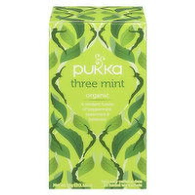 pukka Tea - Three Mint Organic, 20 Each