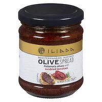ILIADA - Kalamata Olive Spread with Sundried Tomatoes, 175 Gram