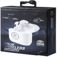 Volkano - Wireless Earphones, White, 1 Each