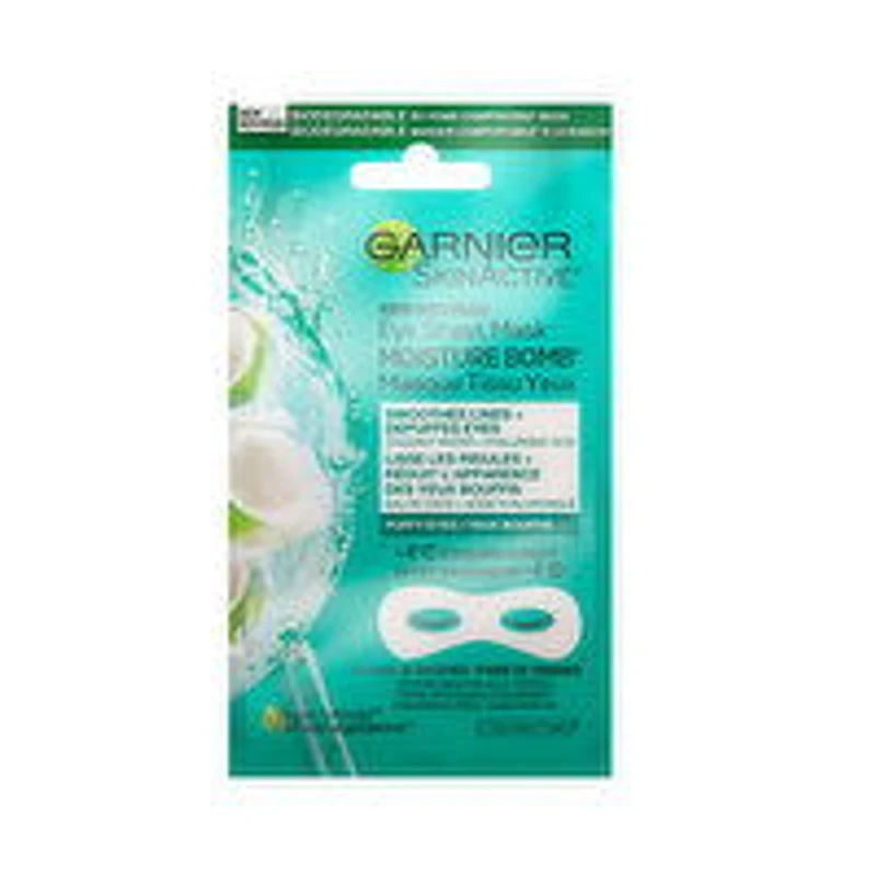 GARNIER - Moisture Bomb Energizing Eye Sheet Mask Coconut Mask, 6 Gram