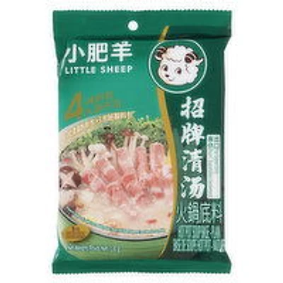 Little Sheep - Hot Pot Soup Base - Plain, 130 Gram