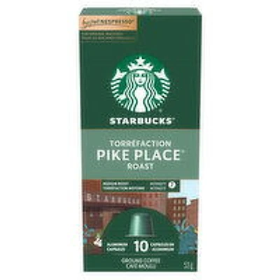 Starbucks - Pike Place Roast, Capsules by Nespresso, 53 Gram