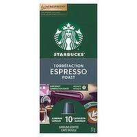 Starbucks - Espresso Roast - Coffee Capsules by Nespresso, 57 Gram