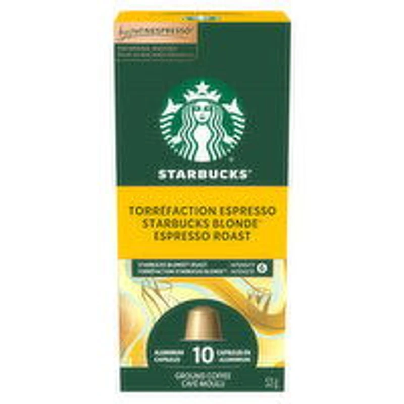 Starbucks - Blonde Espresso Capsules by Nespresso, 53 Gram