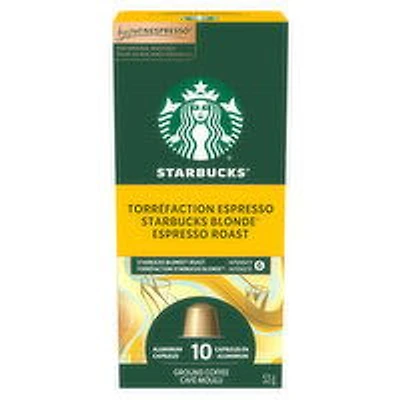 Starbucks - Blonde Espresso Capsules by Nespresso, 53 Gram