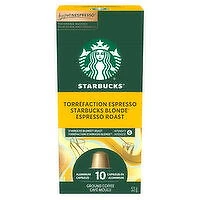 Starbucks - Blonde Espresso Capsules by Nespresso, 53 Gram