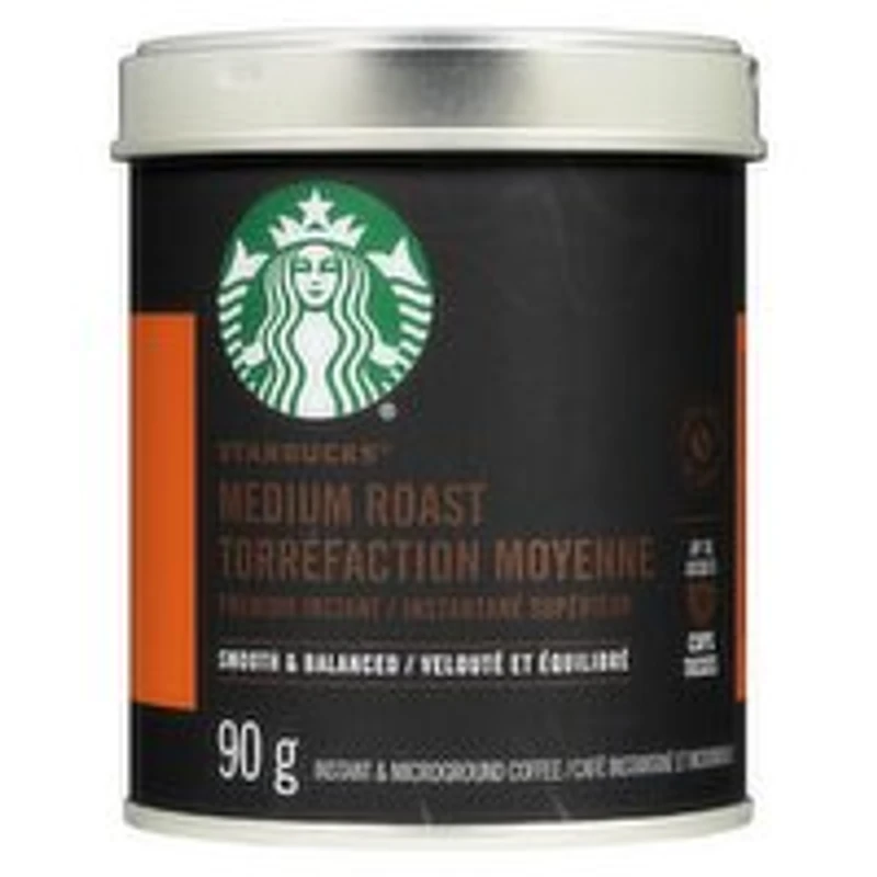 Starbucks - Instant Premium Med Roast, 90 Gram