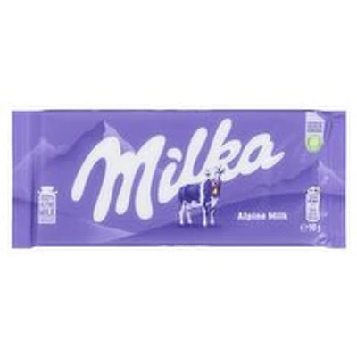 Milka - Alpine Milk Chocolate Alpenmilch, 90 Gram