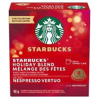 Starbucks - Nespresso Vertuo Holiday Blend, 98 Gram