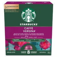 Starbucks - Caffe Verona Capsules For Nespresso Vertuo, 100 Gram
