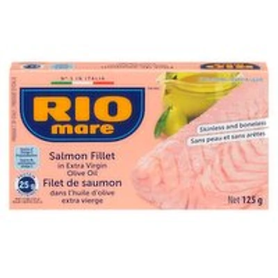 Rio Mare - Rio Mare Salmon Fillet Olive Oil, 125 Gram