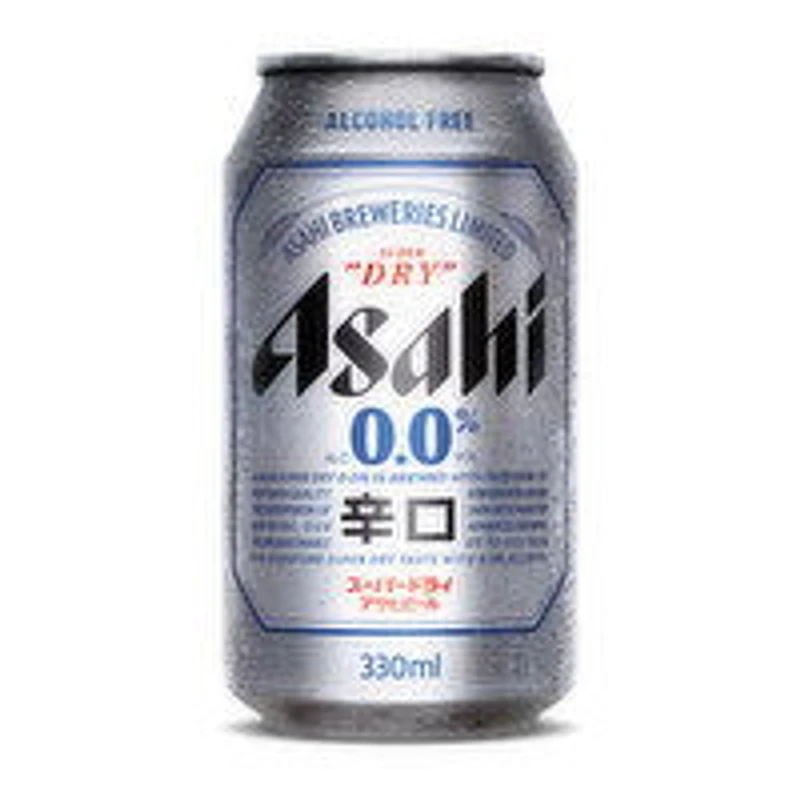 Asahi - Super Dry 0.0%, 355 Millilitre