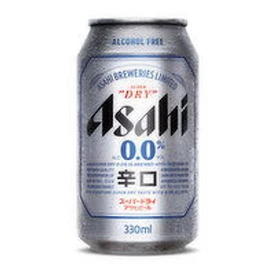 Asahi - Super Dry 0.0%, 355 Millilitre