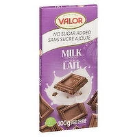 Valor - Valor No Sugar Milk Chocolate, 100 Gram