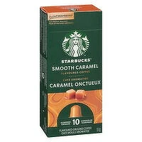 Starbucks - Nespresso Smooth Caramel Pods, 10 Pack, 51 Gram