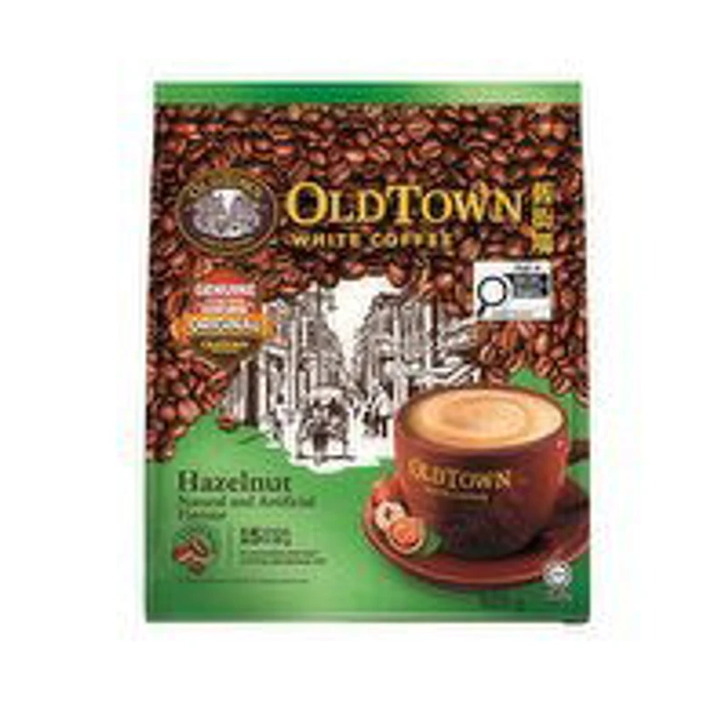 OLD TOWN - Instant White Coffee Mix - Hazelnut, 525 Gram