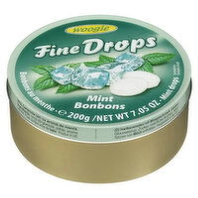 Woogie - Mint Drops, 200 Gram