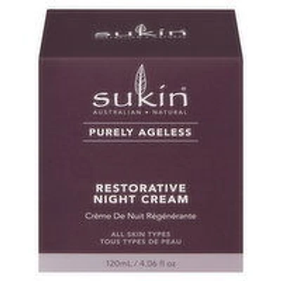 sukin - Purely Ageless Restorative Night Cream All Skin Types, 120 Millilitre