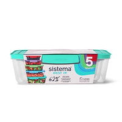Sistema - Nest It, 5 Each