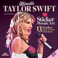 Ultimate Taylor Swift - Sticker Mosaic Art, Tribute Edition, 1 Each