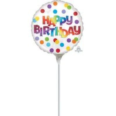 Happy Birthday - Mylar Balloon, 1 Each