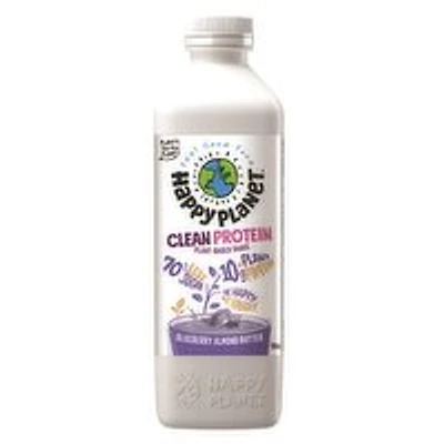 Happy Planet - Protein Smoothie, Blueberry Almond Butter, 900 Millilitre