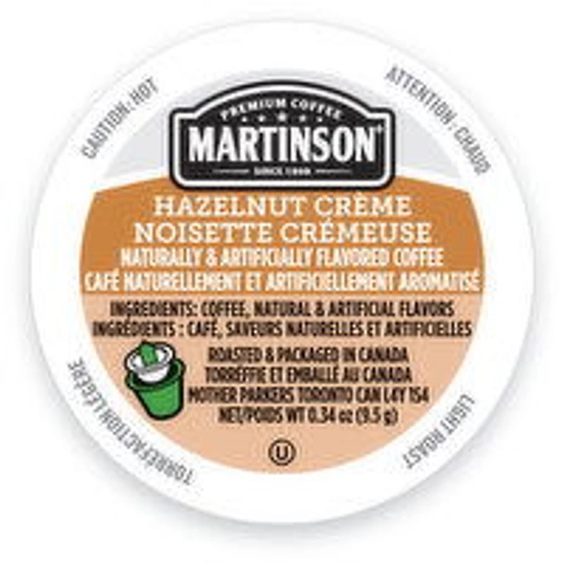 MARTINSON - Coffee Pods, Hazelnut Creme, 1 Each