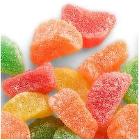 CANDY - Mini Fruit Slices Assorted, 100 Gram