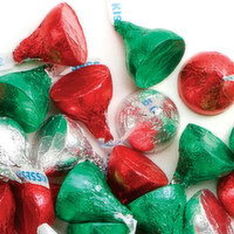 Hershey's - Kisses, Christmas Mix, 100 Gram