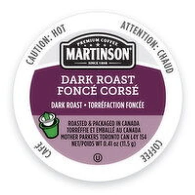 Martinson - Coffee Pods, Dark Roast, 1 Each