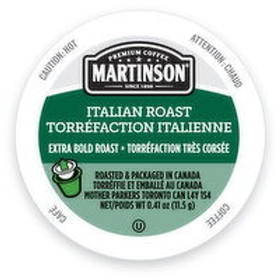 Martinson - Coffee Pods, Italian Roast, 1 Each