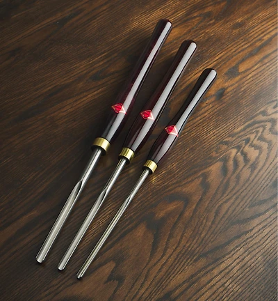HSS Long Strong Deep-U Bowl Gouges