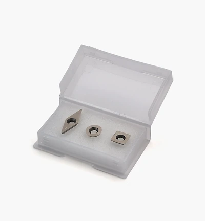 Set of Replacement Tips for Carbide-Tipped Turning Tools