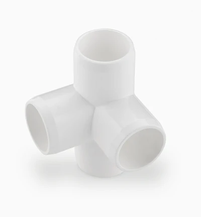 PVC Four-Way Branch Connectors