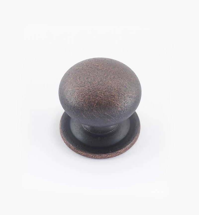 Round Brass Plain Knobs