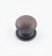 Round Brass Plain Knobs