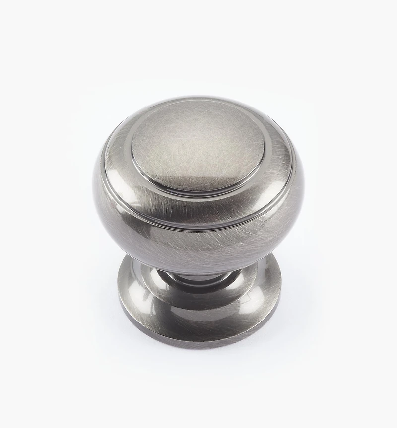 Turned Brass Ring Knobs