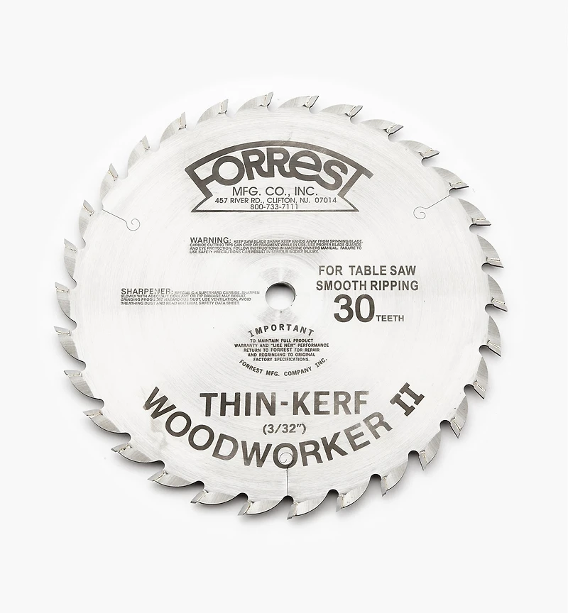 Lames Woodworker Forrest