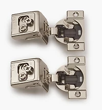 Petites charnières 110° Blumotion Clip, porte à recouvrement