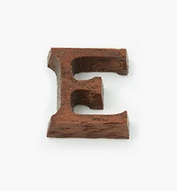 Lettres et chiffres en bois