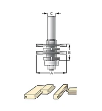 Four-in-One Grooving Bit