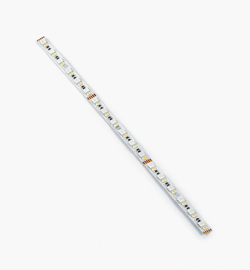 Color-Controlled RGB+W LED Tape Lights By the Foot, 60+60 LEDs/m