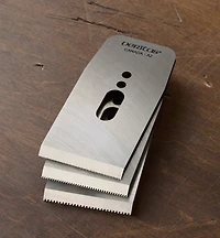 Veritas 2 1/4" Toothed Blades for Bevel-Up Jointer, Smoother & Low-Angle Jack Planes