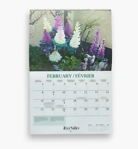 Calendrier de 16 mois Lee Valley – Jardinage
