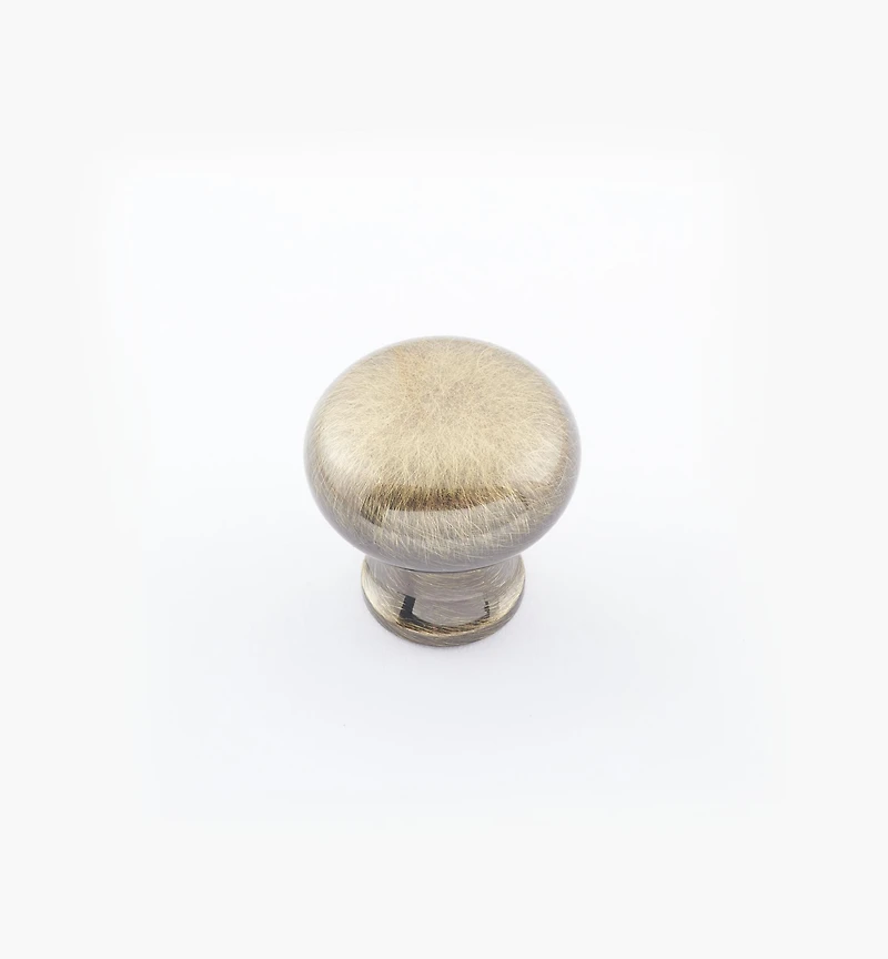 Round Brass Plain Knobs